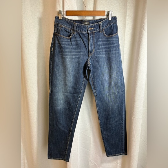 Talbots Flawless 5 Pocket Boyfriend Jeans‎ Size 6 GUC 0422 - Picture 1 of 9